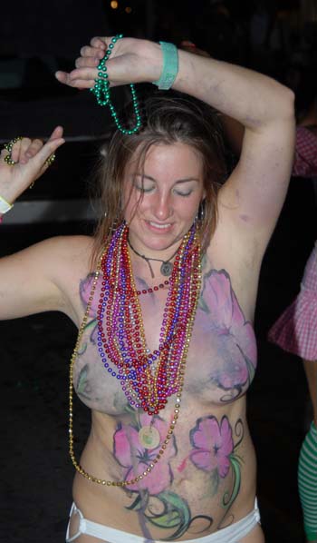 Body Painting 2006 photo - Duval Street, Key West